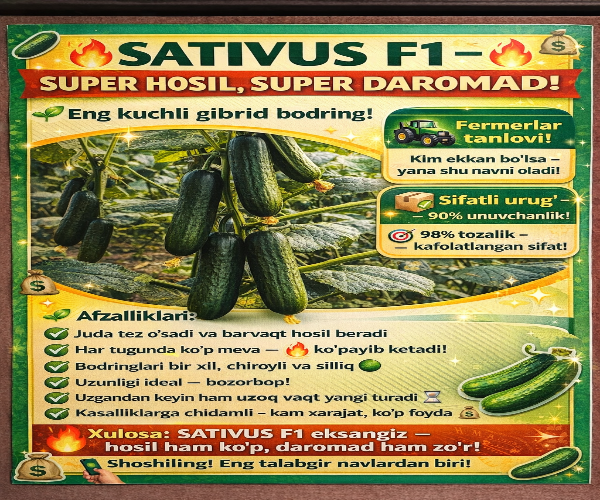 Sativus F1 bodring 1